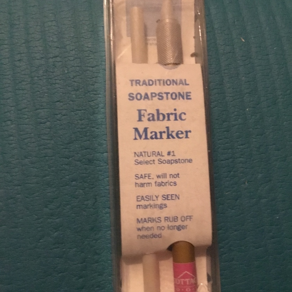 Traditional Soapstone Fabric Marker